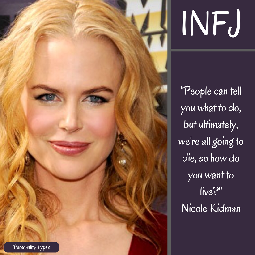 Nicole Kidman Quote INFJ Quote